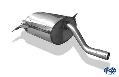 BMW E36 316i/318Ti Compact Endschalldämpfer - 2x80 Typ 10