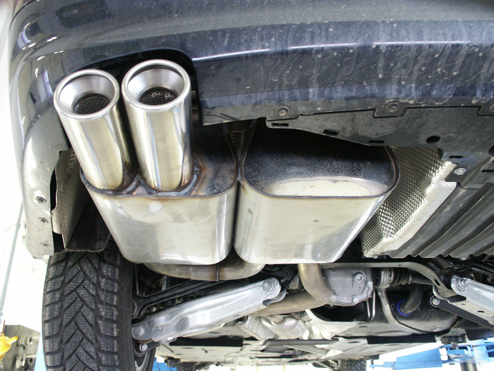 BMW E90/91 318i/ 320i Endschalldämpfer - 2x76 Typ 13