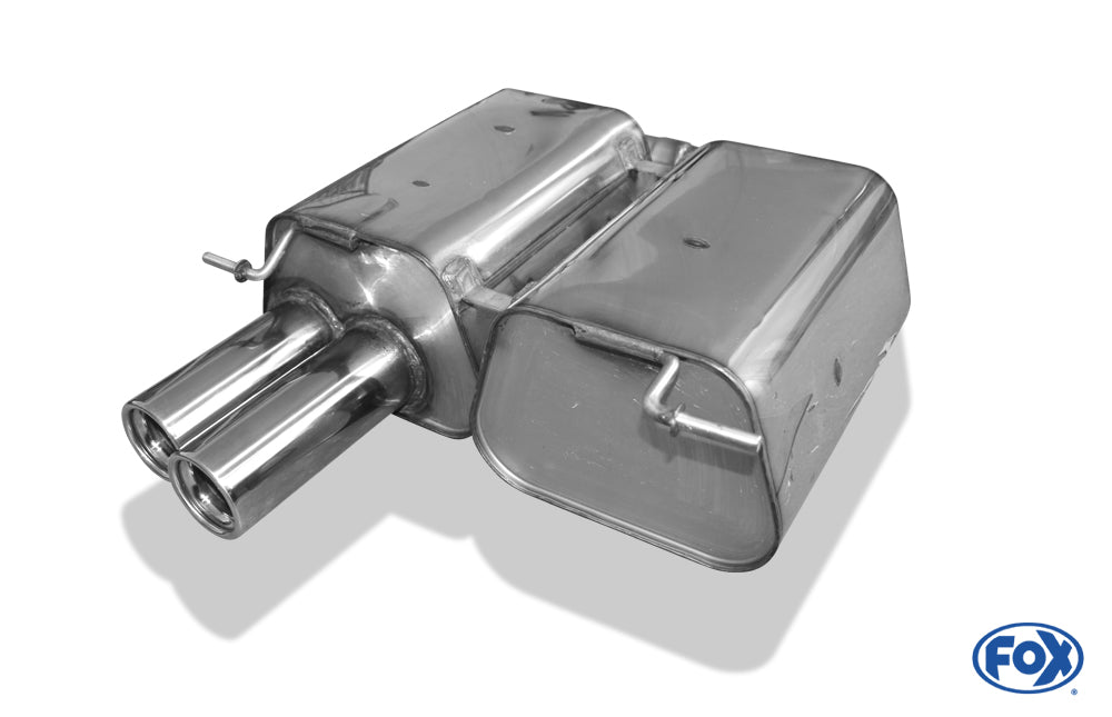 BMW E90/91 318i/ 320i Endschalldämpfer - 2x76 Typ 13