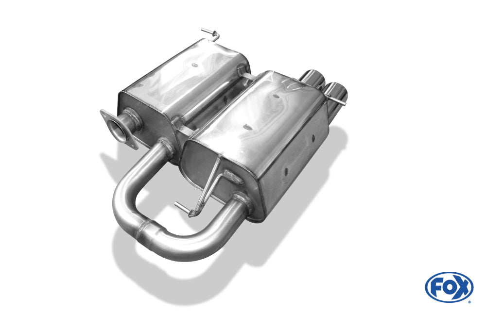 BMW E90/91 318i/ 320i Endschalldämpfer - 2x76 Typ 13
