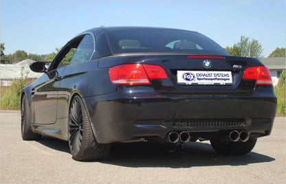 BMW E93 M3 Cabrio - Super Sound Endschalldämpfer rechts/links - 2x90 Typ 10 rechts/links