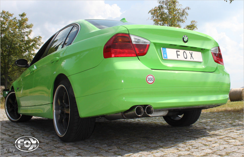 BMW E90/91 - 325i Endschalldämpfer - 2x80 Typ 24