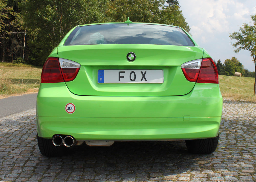 BMW E90/91/92 - 330i Endschalldämpfer - 2x80 Typ 24