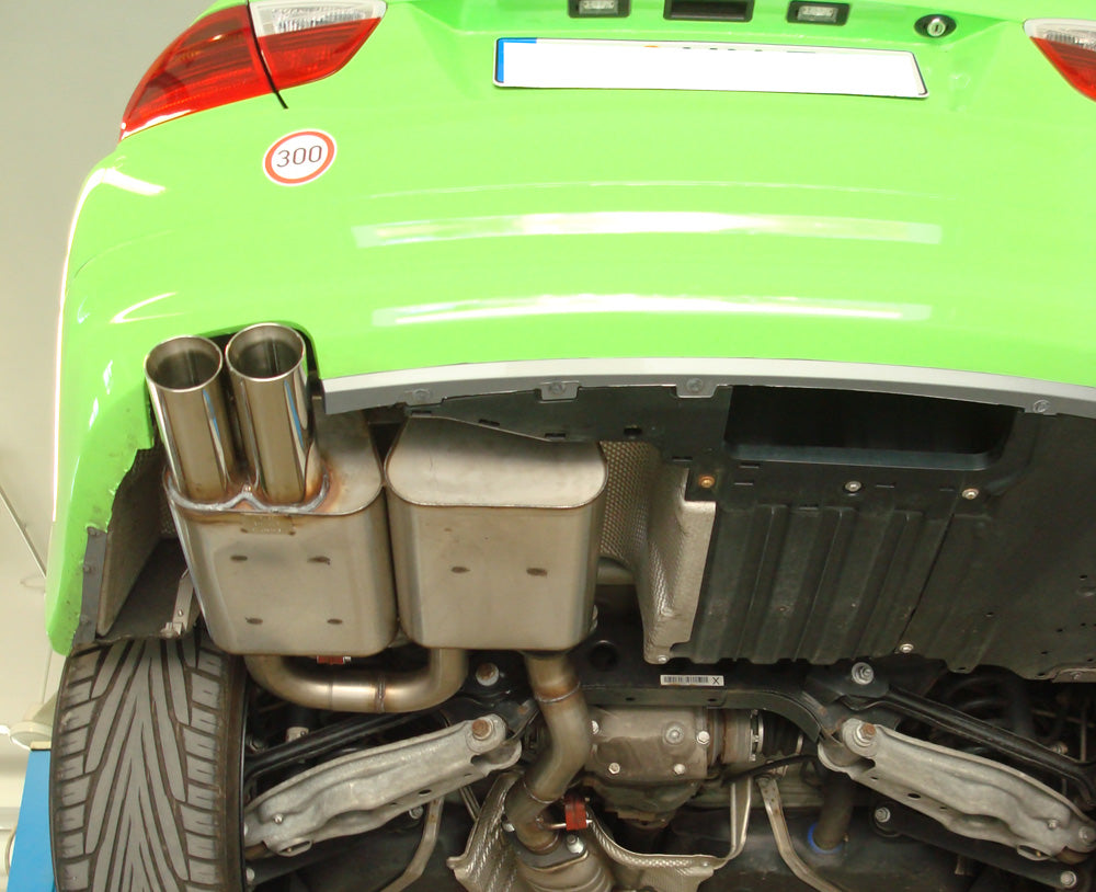 BMW E90/91 - 325i Endschalldämpfer - 2x80 Typ 24