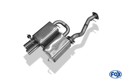 BMW E90/91 - 325i Endschalldämpfer - 2x80 Typ 24