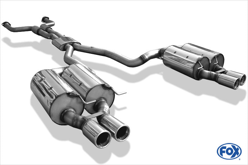 BMW E60 M5 Endschalldämpfer rechts/links - 2x80 Typ 13 rechts/links