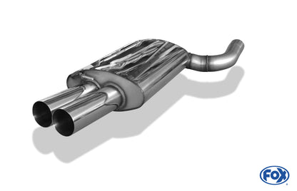 BMW E60/61 540i 545i Endschalldämpfer - 2x90 Typ 10