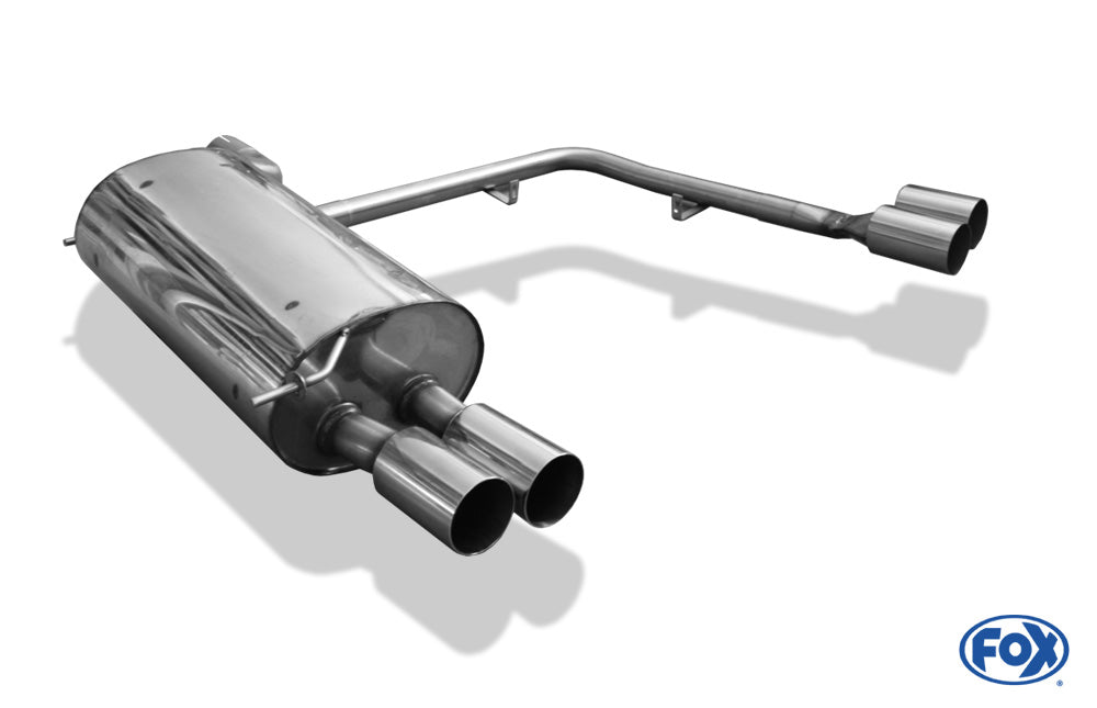 BMW E65 735i/ 745i Endschalldämpfer Ausgang rechts/links - 2x80 Typ 10 rechts/links