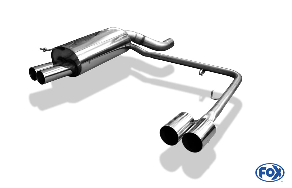BMW E65 735i/ 745i Endschalldämpfer Ausgang rechts/links - 2x80 Typ 10 rechts/links