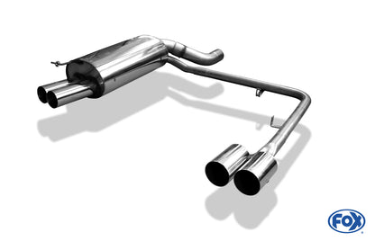 BMW E65 735i/ 745i Endschalldämpfer Ausgang rechts/links - 2x80 Typ 10 rechts/links
