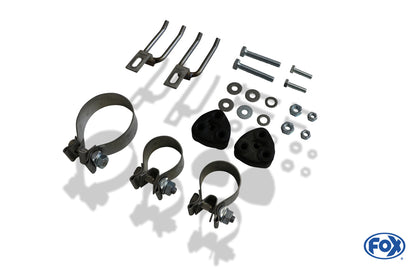 BMW E65 735i/ 745i Endschalldämpfer Ausgang rechts/links - 2x80 Typ 10 rechts/links