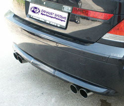 BMW E65 735i/ 745i Endschalldämpfer Ausgang rechts/links - 2x80 Typ 10 rechts/links