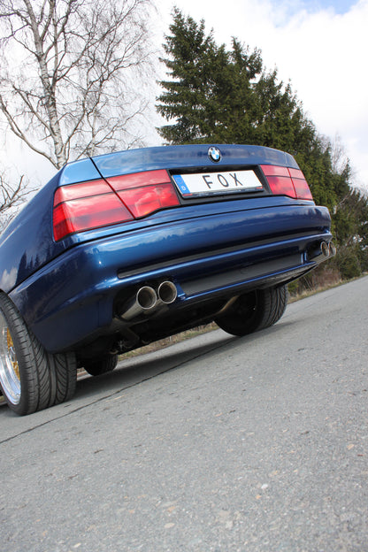 BMW E31 850i Endschalldämpfer rechts/links - 2x90 Typ 25 rechts/links