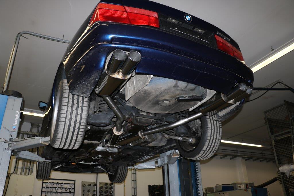BMW E31 850i Endschalldämpfer rechts/links - 2x93x79 Typ 70 rechts/links