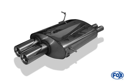 BMW Z3/ Z3 Coupe 3,0l Endschalldämpfer - 2x80 Typ 13