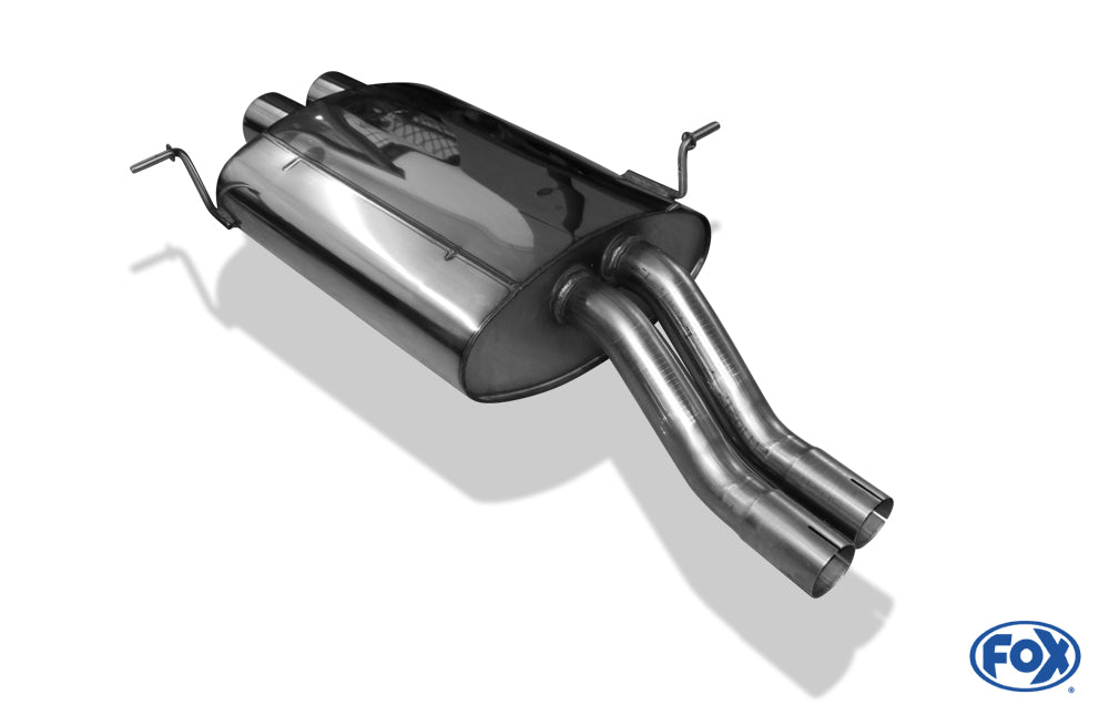 BMW Z3/ Z3 Coupe 3,0l Endschalldämpfer - 2x80 Typ 13