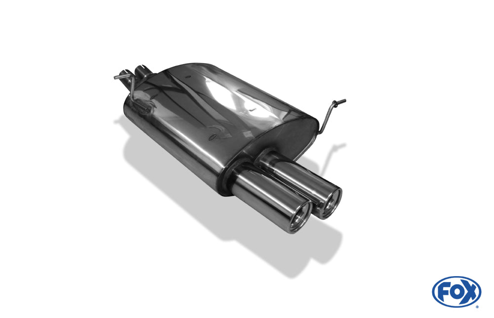 BMW Z3/ Z3 Coupe 3,0l Endschalldämpfer - 2x80 Typ 13