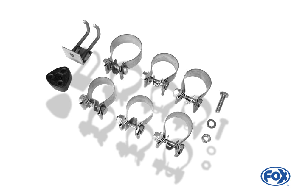 BMW Z4 E85 Endschalldämpfer Ausgang rechts/links inkl. Y-Verbindungsrohr 2x50mm - 2x76 Typ 17 rechts/links