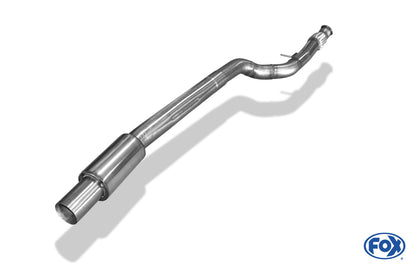 BMW F32/F33/F36 - 435i - M-Paket Vorschalldämpfer inkl. Flexstück 2-teilig