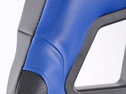 FK Sportsitz Bürodrehstuhl Cyberstar schwarz/blau Chefsessel Drehstuhl Bürostuhl