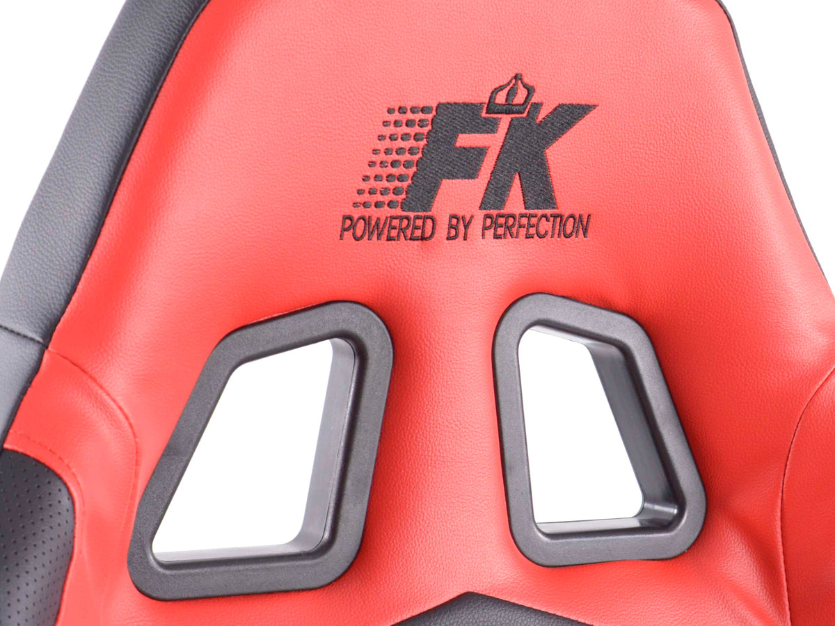 FK Sportsitz Bürodrehstuhl Cyberstar schwarz/rot Chefsessel Drehstuhl Bürostuhl