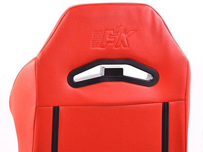FK Gamingstuhl eGame Seats eSports Spielsitz London rot/gelb