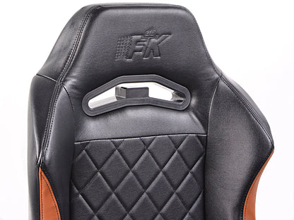 FK Gamingstuhl eGame Seats eSports Spielsitz London schwarz/braun