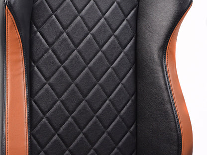 FK Gamingstuhl eGame Seats eSports Spielsitz London schwarz/braun