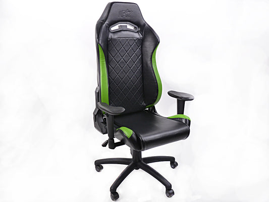 FK Gamingstuhl eGame Seats eSports Spielsitz London schwarz/grün