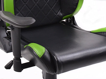 FK Gamingstuhl eGame Seats eSports Spielsitz London schwarz/grün