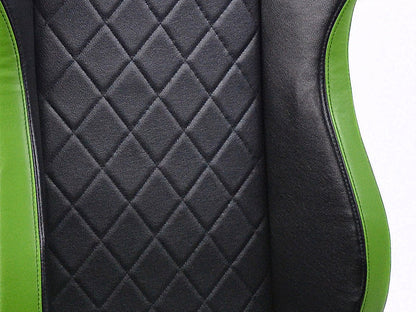 FK Gamingstuhl eGame Seats eSports Spielsitz London schwarz/grün