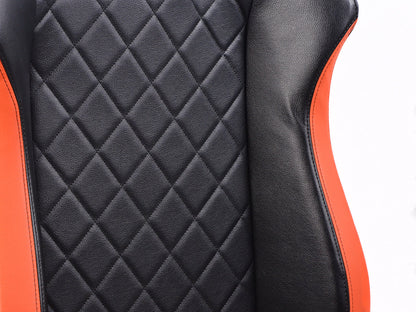 FK Gamingstuhl eGame Seats eSports Spielsitz London schwarz/orange