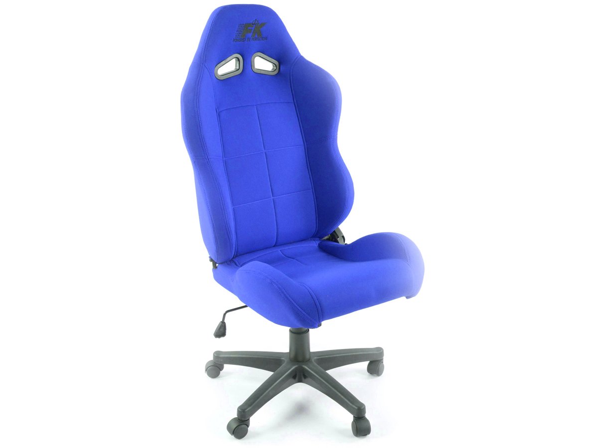 FK Sportsitz Bürodrehstuhl gebraucht Pro Sport blau Chefsessel Drehstuhl Bürostuhl