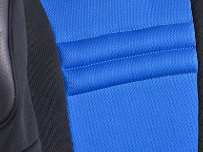 FK Sportsitz Bürodrehstuhl Racecar schwarz/blau Chefsessel Drehstuhl Bürostuhl