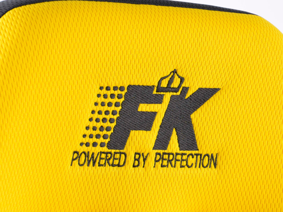 FK Sportsitz Bürodrehstuhl Racecar schwarz/gelb Chefsessel Drehstuhl Bürostuhl