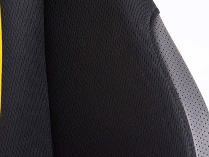 FK Sportsitz Bürodrehstuhl Racecar schwarz/gelb Chefsessel Drehstuhl Bürostuhl