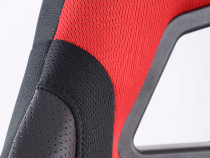 FK Sportsitz Bürodrehstuhl Racecar schwarz/rot Chefsessel Drehstuhl Bürostuhl