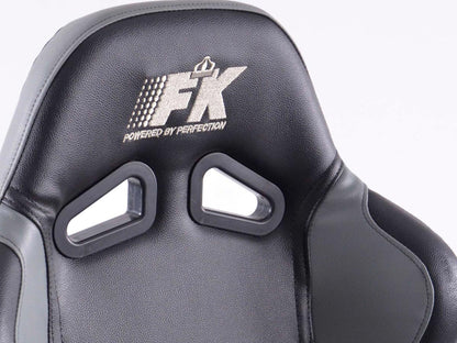 FK Sportsitz Bürodrehstuhl Daytona schwarz/grau Chefsessel Drehstuhl Bürostuhl