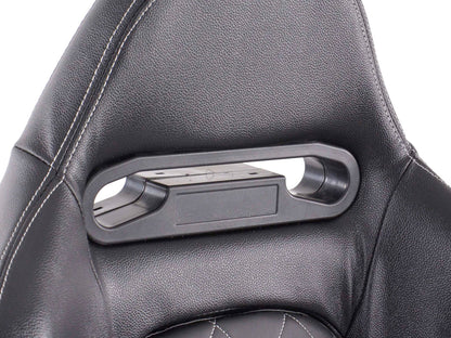 FK Sportsitz Bürodrehstuhl Detroit schwarz/weiß Chefsessel Drehstuhl Bürostuhl