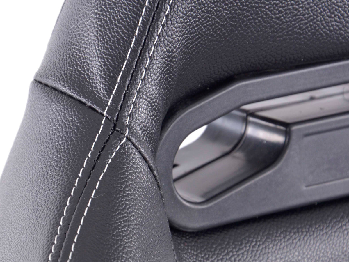 FK Sportsitz Bürodrehstuhl Detroit schwarz/weiß Chefsessel Drehstuhl Bürostuhl