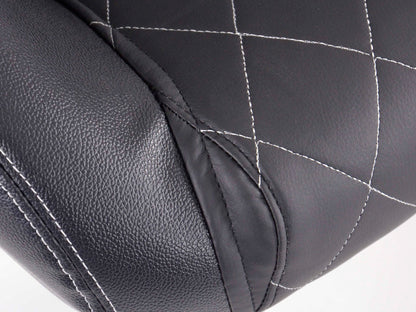 FK Sportsitz Bürodrehstuhl Detroit schwarz/weiß Chefsessel Drehstuhl Bürostuhl