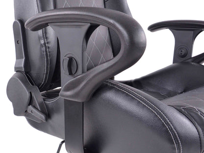 FK Sportsitz Bürodrehstuhl Detroit schwarz/weiß Chefsessel Drehstuhl Bürostuhl