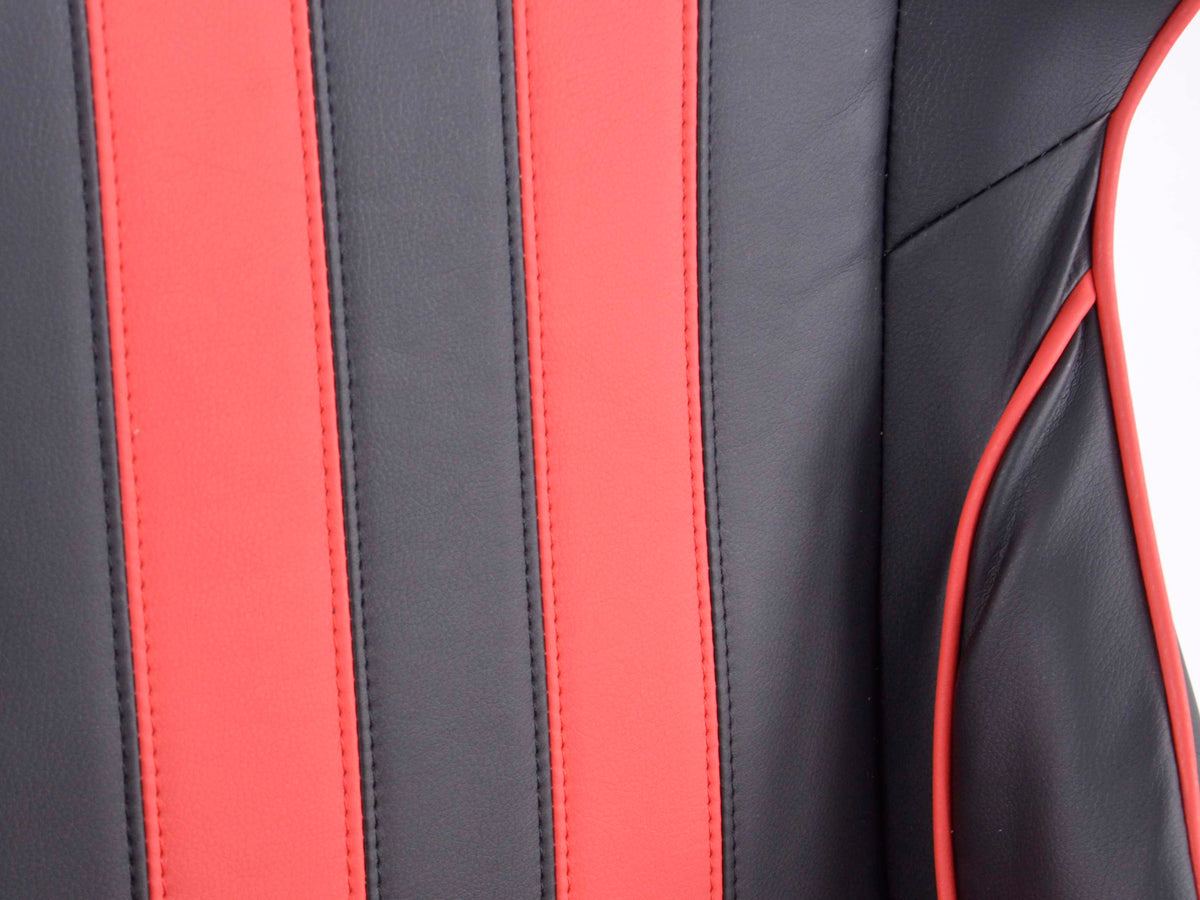 FK Sportsitz Bürodrehstuhl Toronto schwarz/rot Chefsessel Drehstuhl Bürostuhl