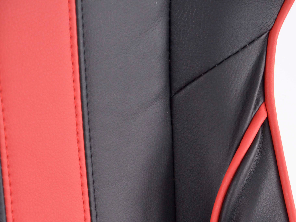 FK Sportsitz Bürodrehstuhl Toronto schwarz/rot Chefsessel Drehstuhl Bürostuhl