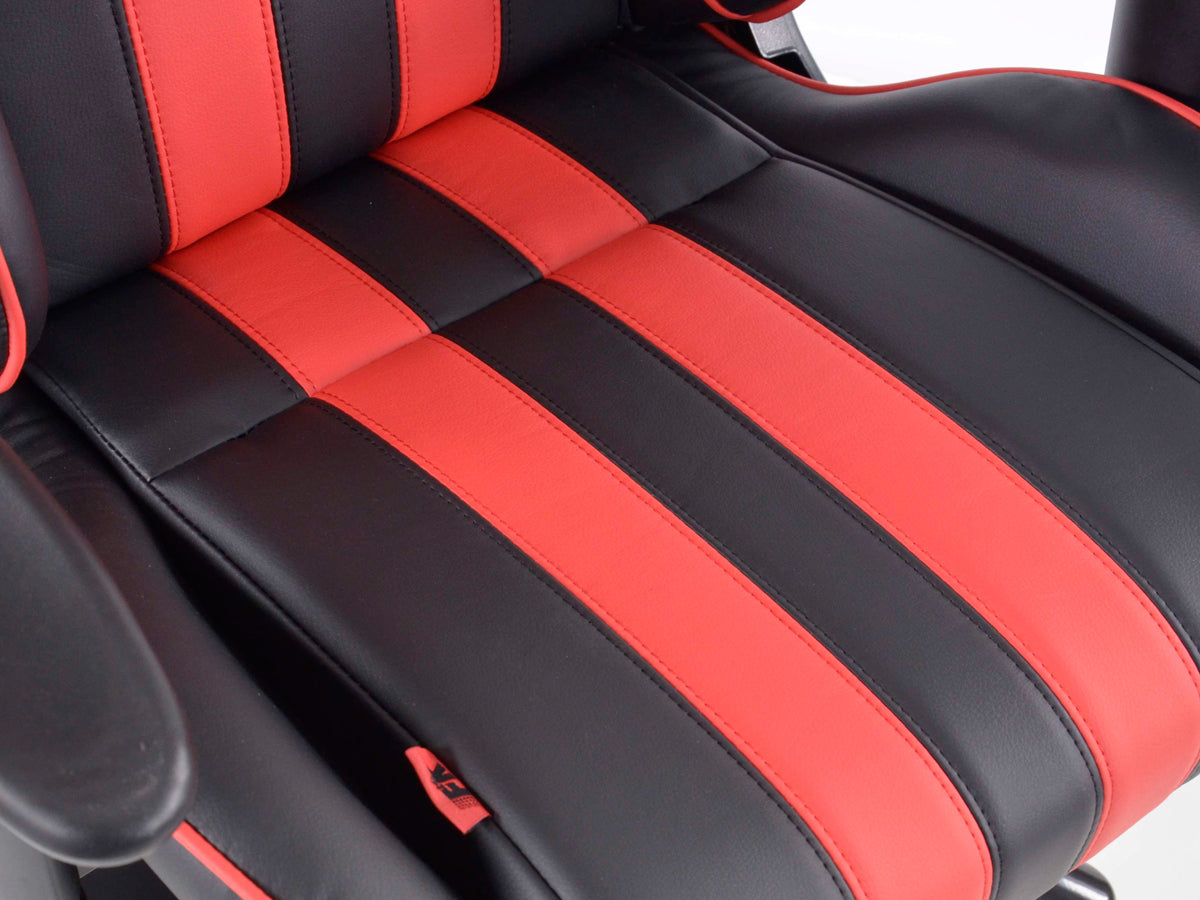 FK Sportsitz Bürodrehstuhl Toronto schwarz/rot Chefsessel Drehstuhl Bürostuhl