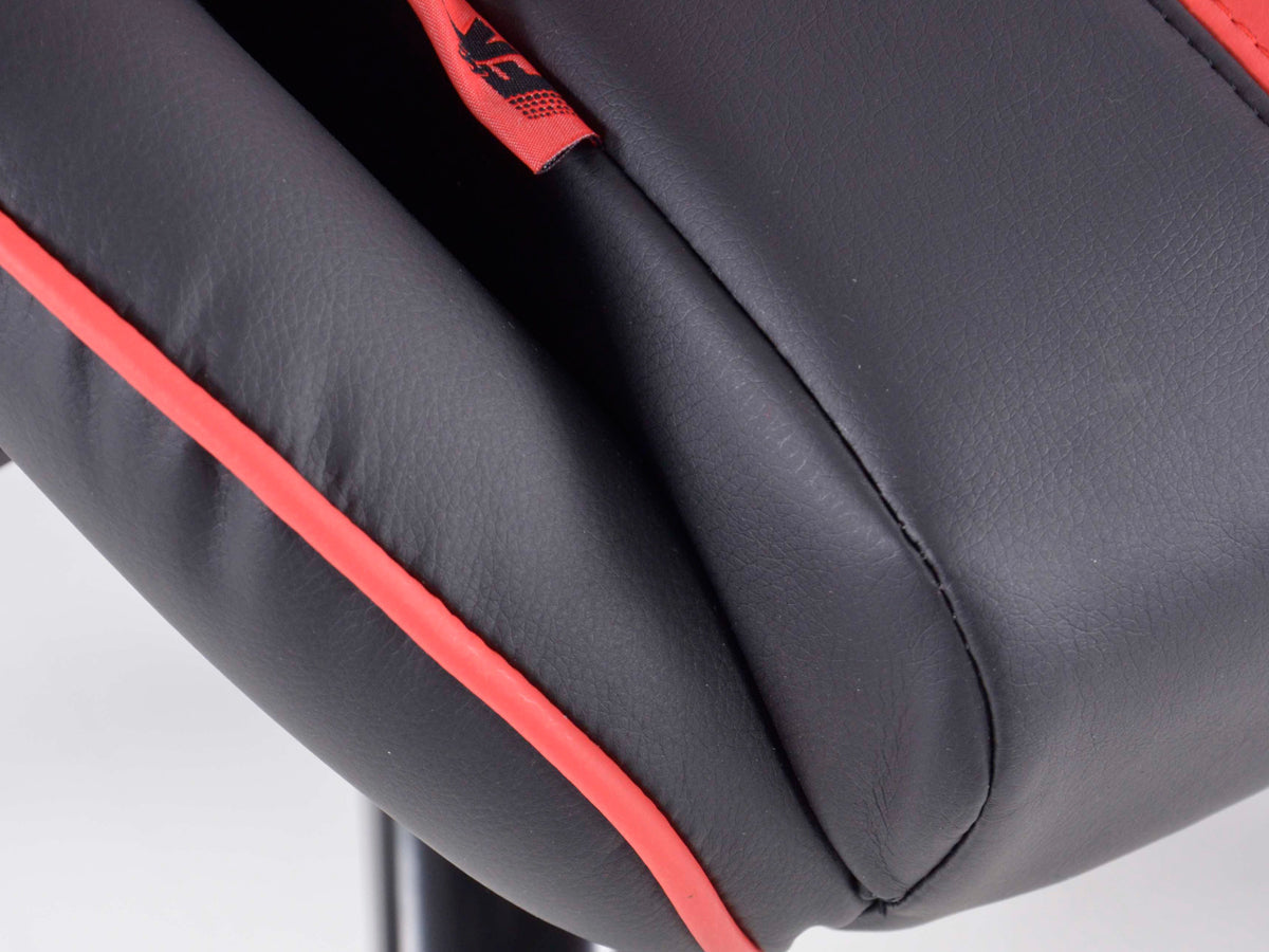 FK Sportsitz Bürodrehstuhl Toronto schwarz/rot Chefsessel Drehstuhl Bürostuhl