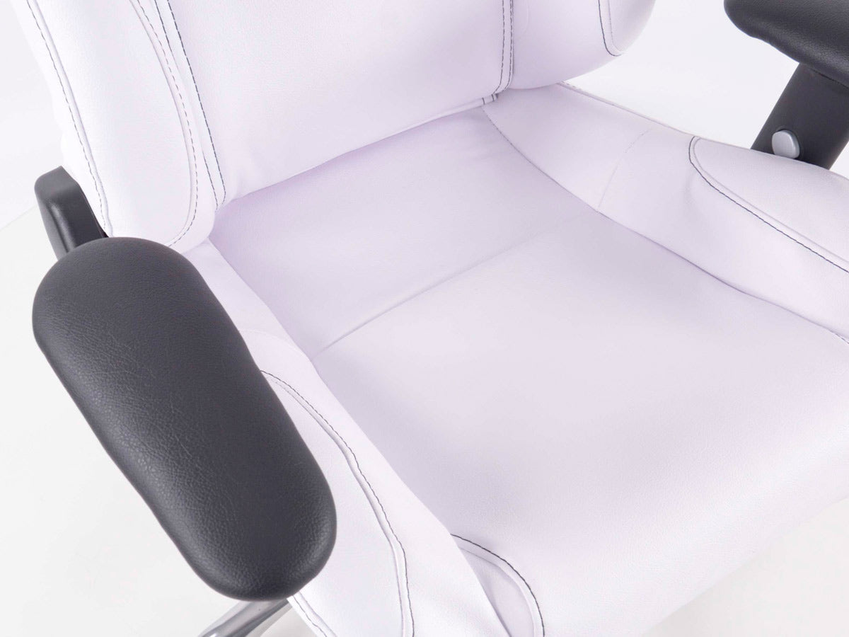 FK Sportsitz Bürodrehstuhl Orlando weiß Chefsessel Drehstuhl Bürostuhl