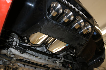Corvette C7/ Z06 Endschalldämpfer Ausgang mittig - 4x100 Typ 25 mittig