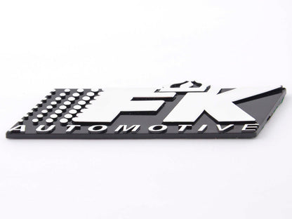 Aufkleber Chrom 3D Autoaufkleber 3D FK Automotive Logo chrom