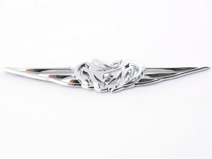 Aufkleber Chrom 3D Car Logo Motiv Tribal I 103x26 mm chrom